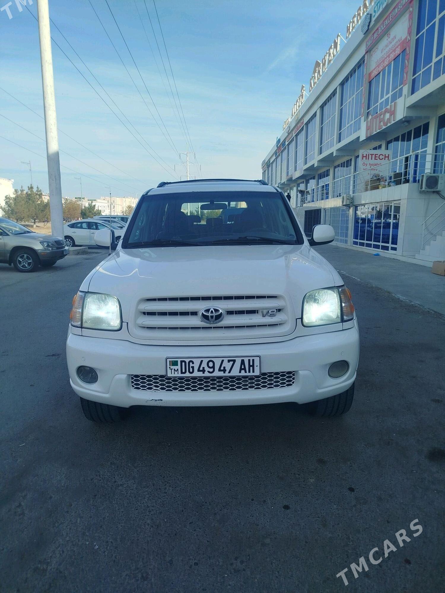 Toyota Sequoia 2002 - 360 000 TMT - Туркменабат - img 2