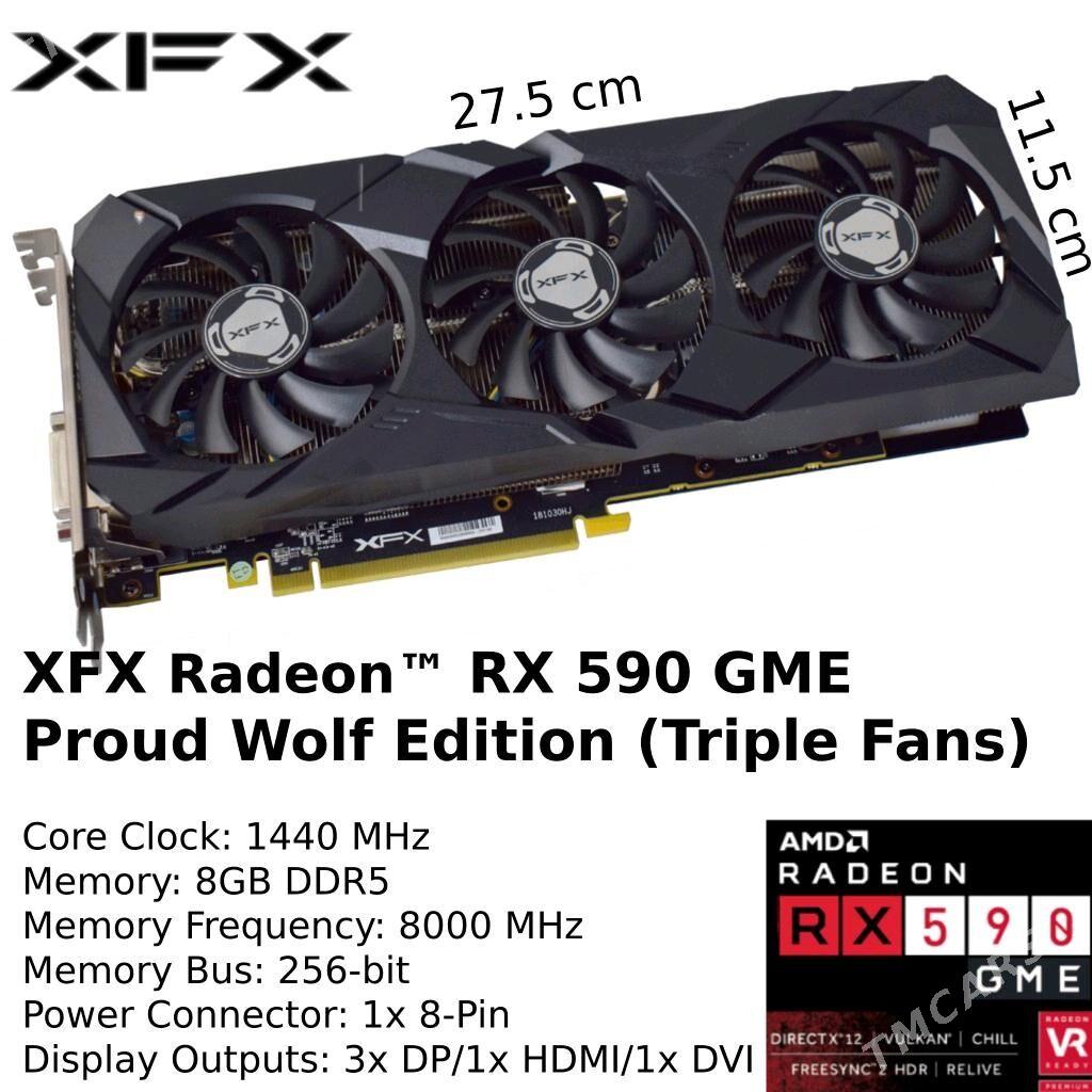 XFX RX 590 GME - 5 мкр - img 1