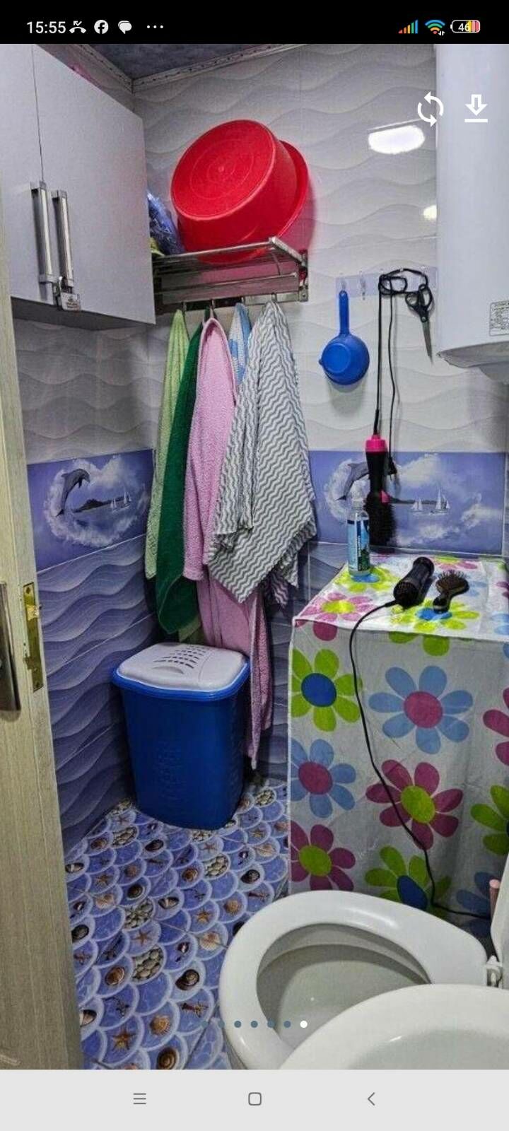 ️4мкр 2эт 2ком 56м2 Срочно️ - Aşgabat - img 7