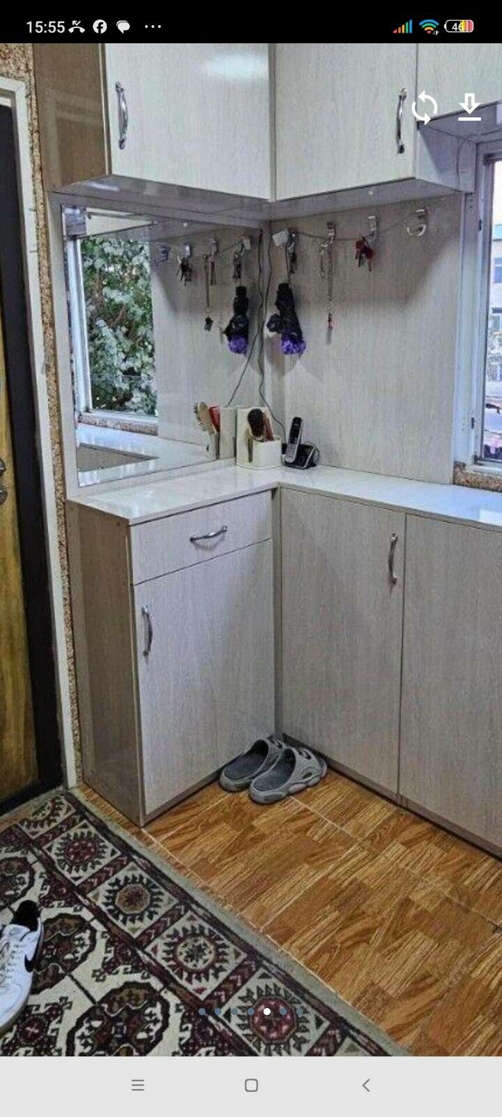 ️4мкр 2эт 2ком 56м2 Срочно️ - Aşgabat - img 5