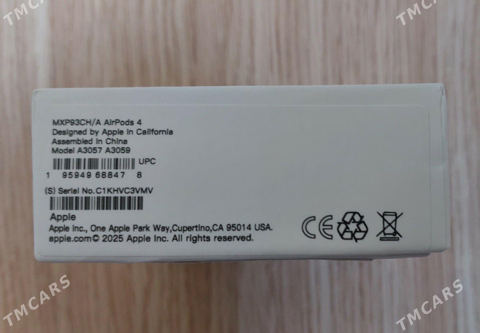 AirPods 4 Naushnik - Ашхабад - img 3