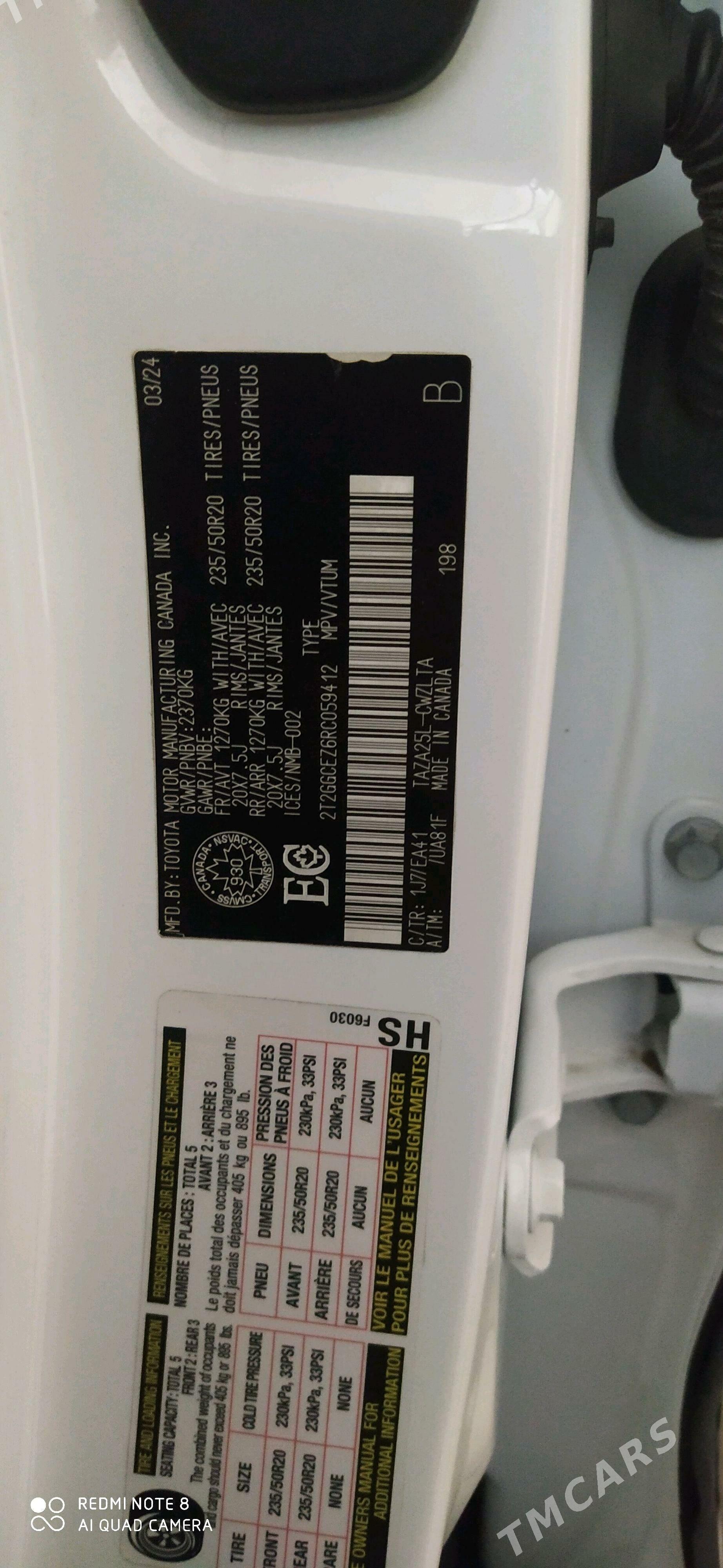 Lexus NX 350 2024 - 650 000 TMT - Aşgabat - img 6