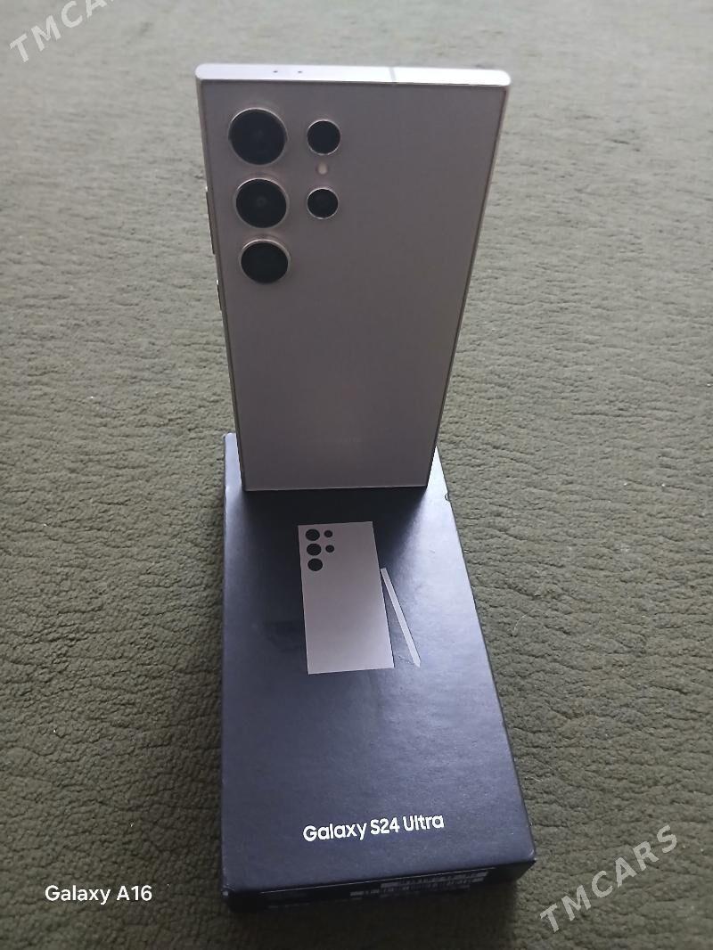 samsung s 24.ultra grey titan - Ашхабад - img 2