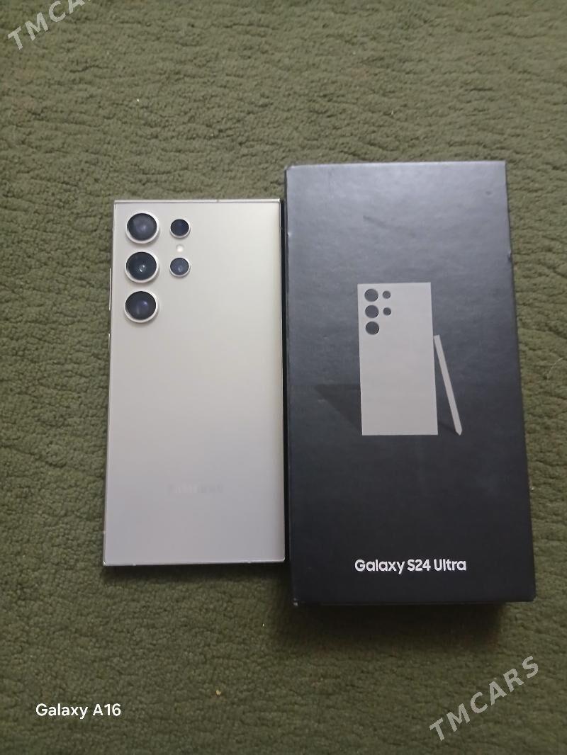 samsung s 24.ultra grey titan - Ашхабад - img 1