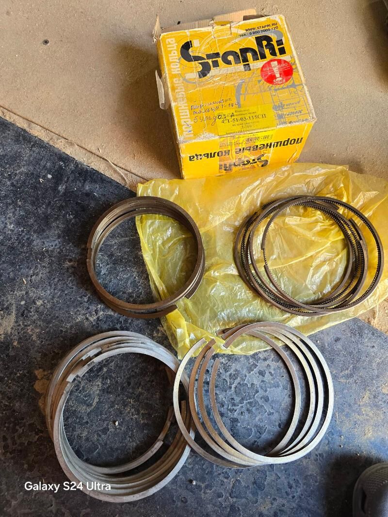 Поршневые кольца Бульдозера 2 TMT - Hazar - img 2