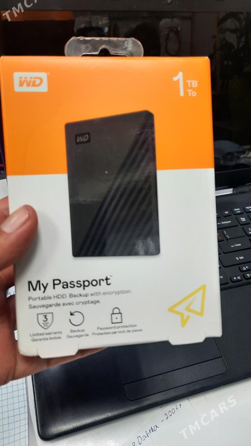 WD HDD ext 1TB - Aşgabat - img 1