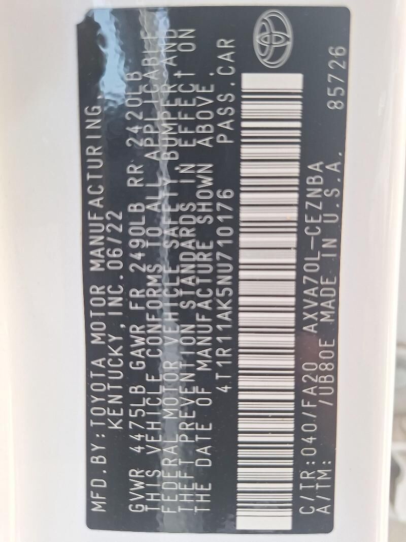 Toyota Camry 2022 - 340 000 TMT - Balkanabat - img 6