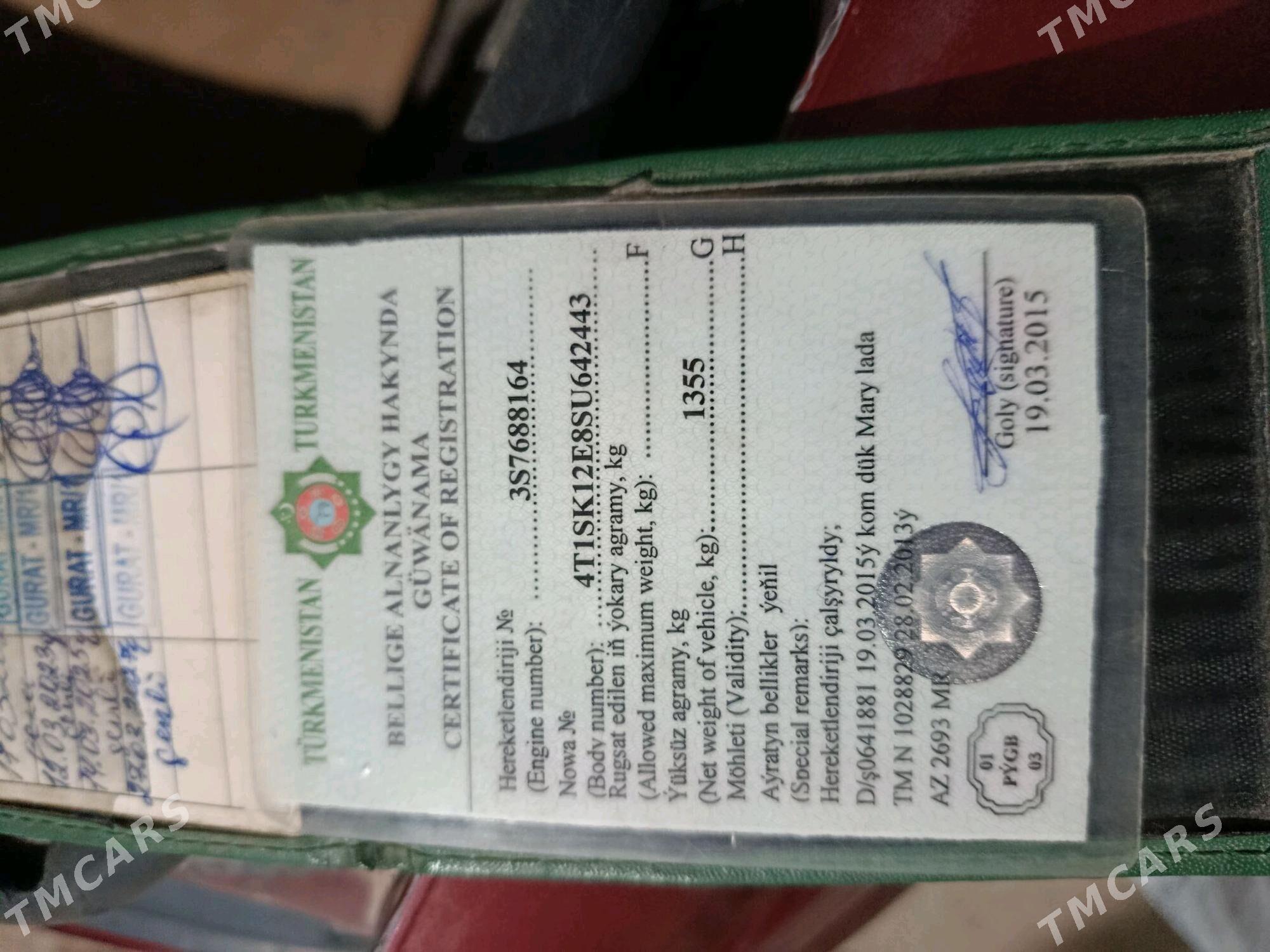 Toyota Camry 1995 - 70 000 TMT - Мары - img 10