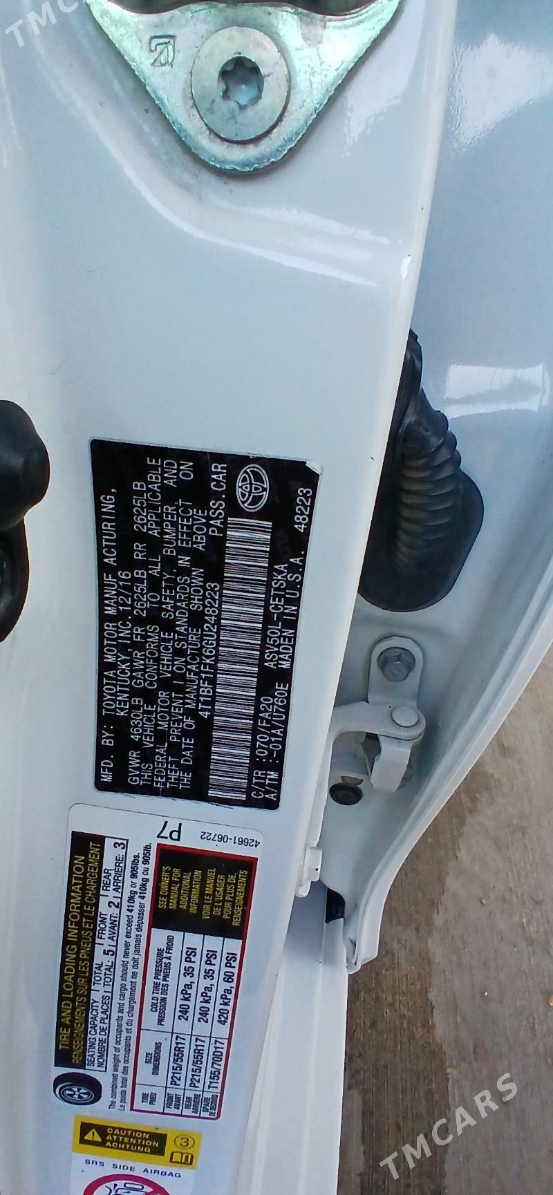 Toyota Camry 2016 - 277 000 TMT - Parahat 7 - img 2