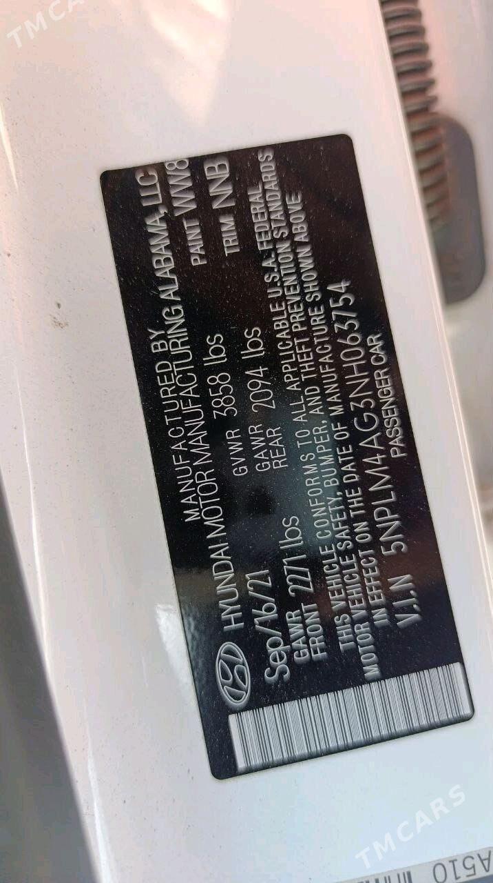 Hyundai Elantra 2021 - 255 000 TMT - ул. Московская (10 йыл абаданчылык ш.) - img 3