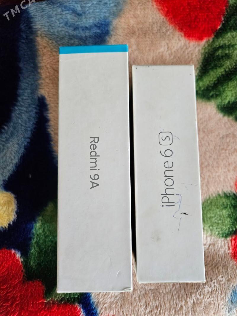 IPHONE 6SREDMI 9A ️Karobka - Дашогуз - img 3