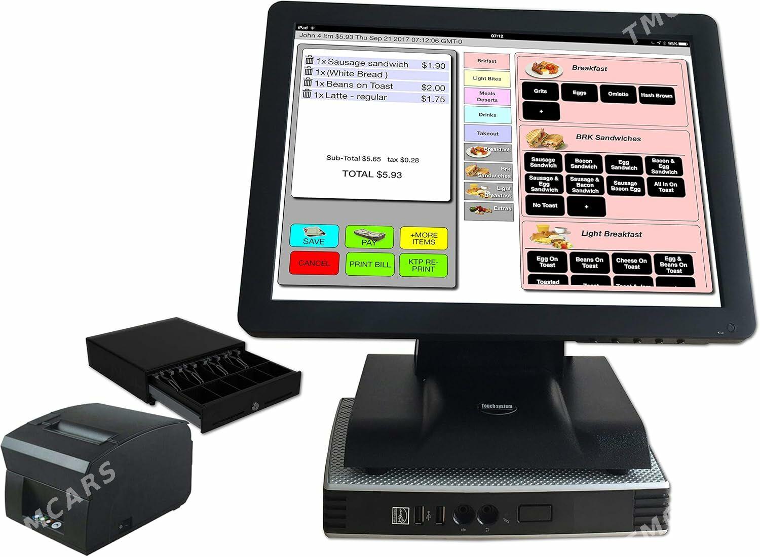 KASSA APARAT BARKOD SKANER CEK PRINTER AKHASAP - Ашхабад - img 3