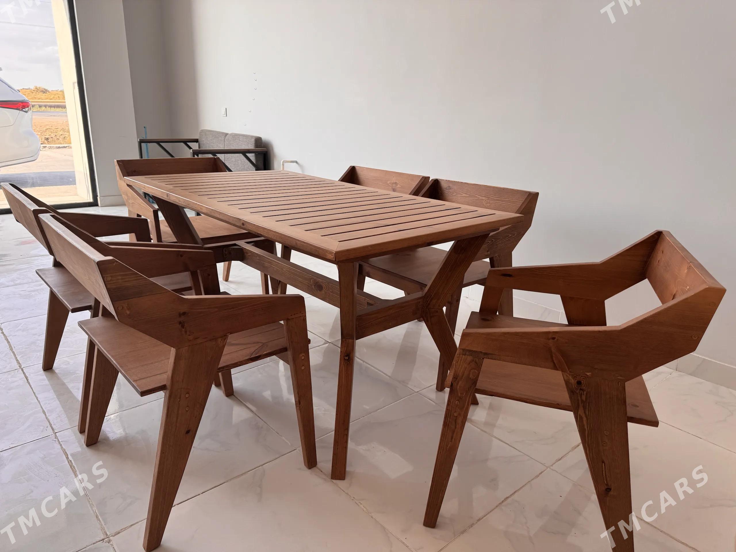 Agaç önümleri  stol we stul - Mary - img 2