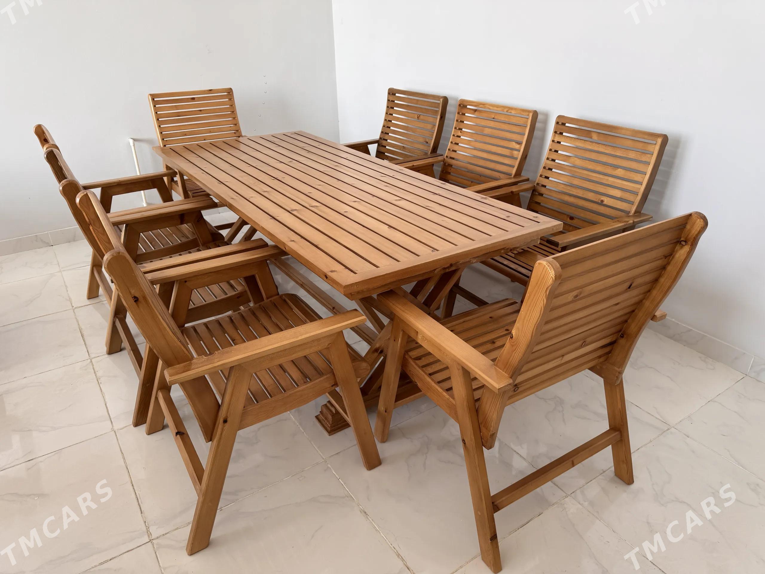 Agaç önümleri  stol we stul - Mary - img 4