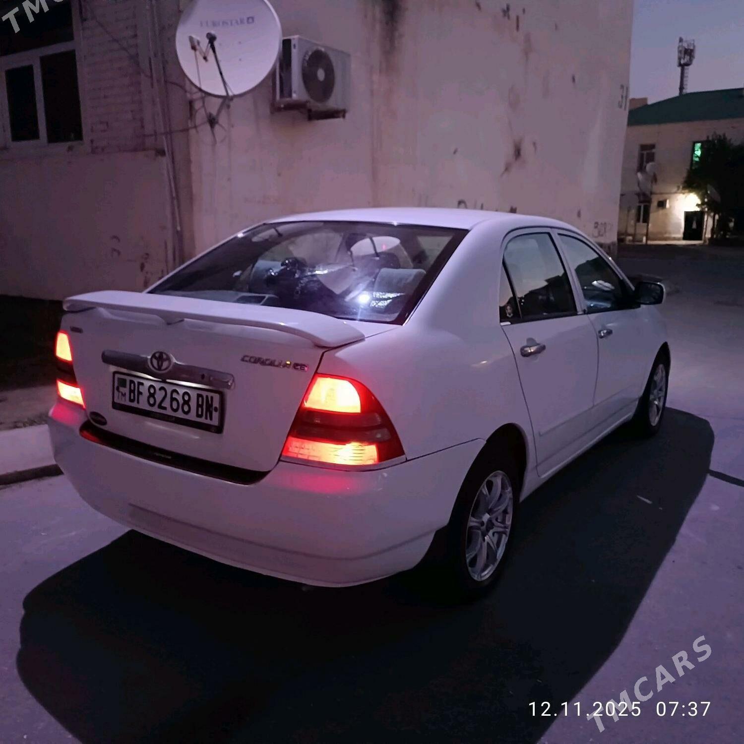 Toyota Corolla 2002 - 88 000 TMT - Туркменбаши - img 8