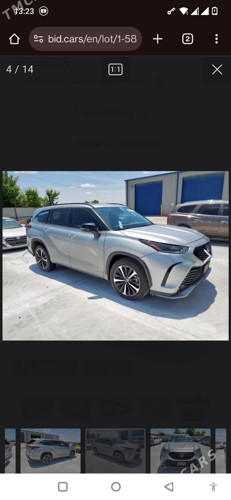 Toyota Highlander 2021 - 600 000 TMT - Дашогуз - img 7