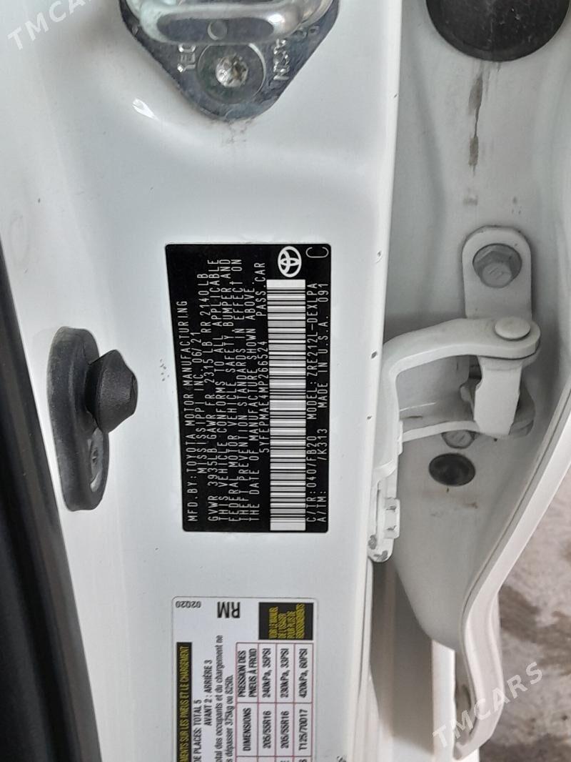 Toyota Corolla 2021 - 250 000 TMT - Багир - img 8