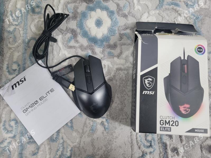 MSI GM20 Elite мышка rgb - Aşgabat - img 1