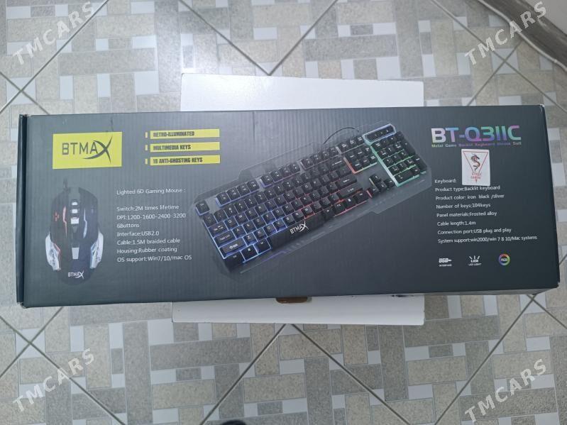 BTMAX klawiatura we syçanjyk - Aşgabat - img 2