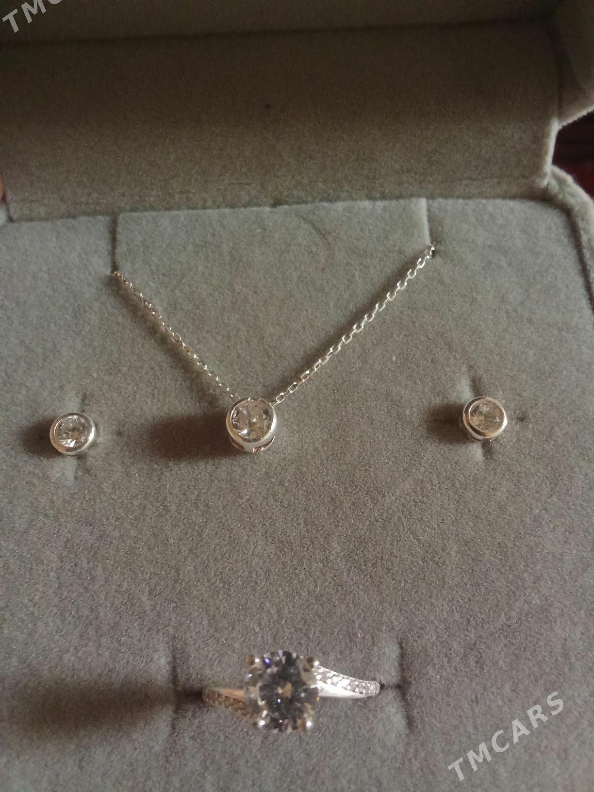 серебряные серебряный комплек - Ашхабад - img 2