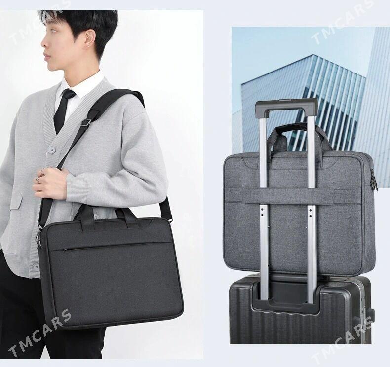 SUMKA Сумка 15,6" 1053, Oxford TÄZE Синий - Ашхабад - img 4