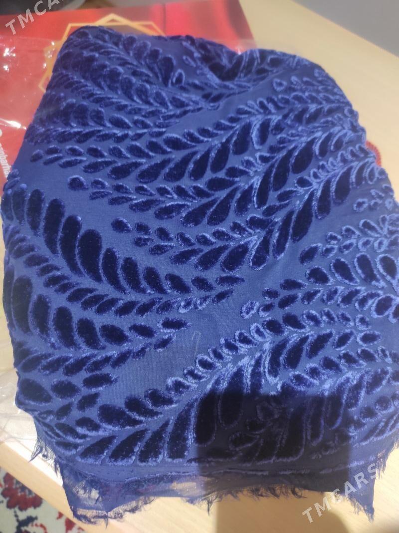 pombah gülli отрез бархат плат - Aşgabat - img 2