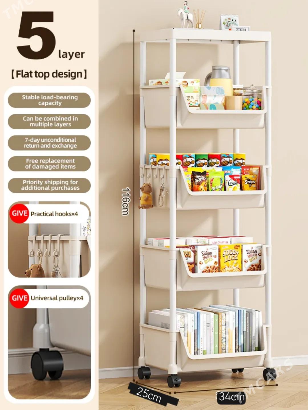 Polka Полочка органайзер комод - Aşgabat - img 1