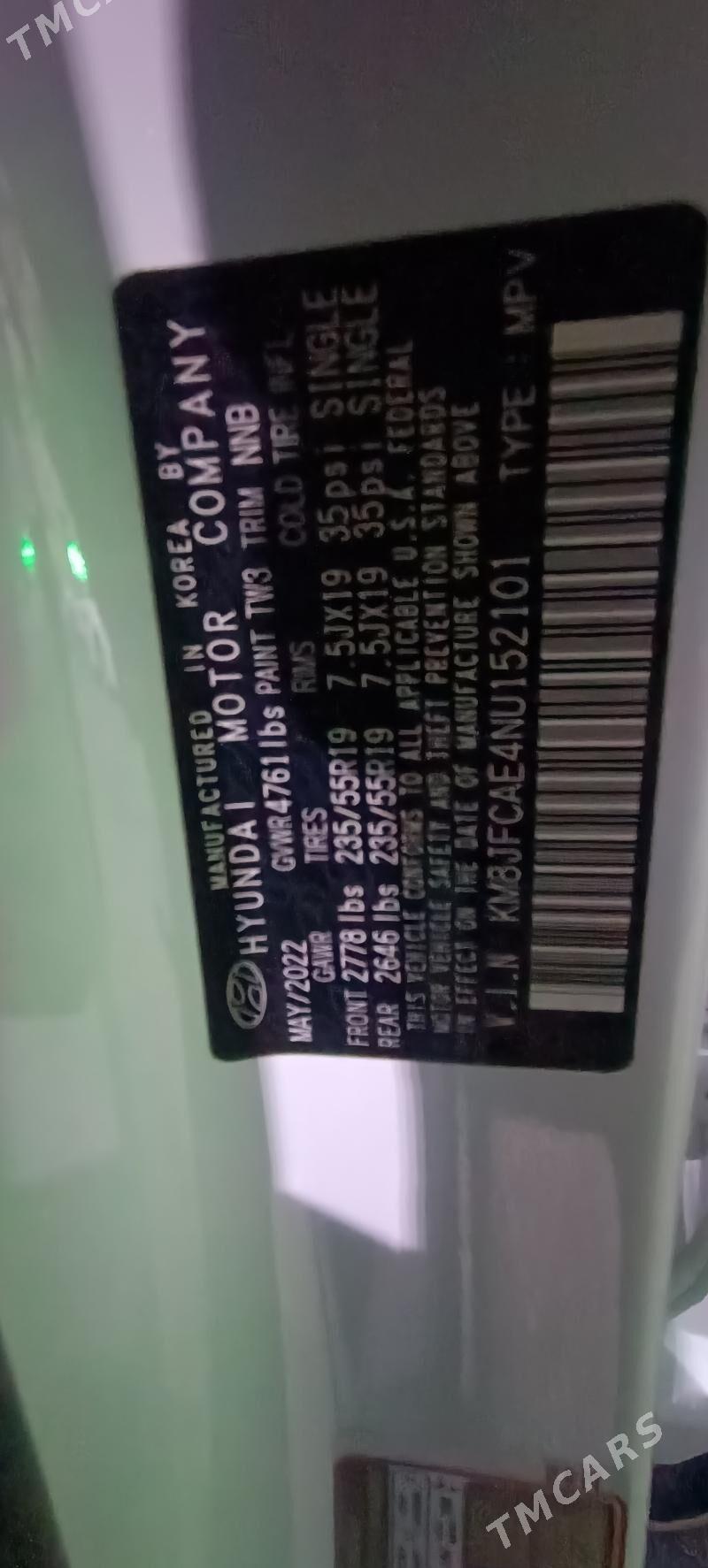 Hyundai Tucson 2022 - 380 000 TMT - Ашхабад - img 3