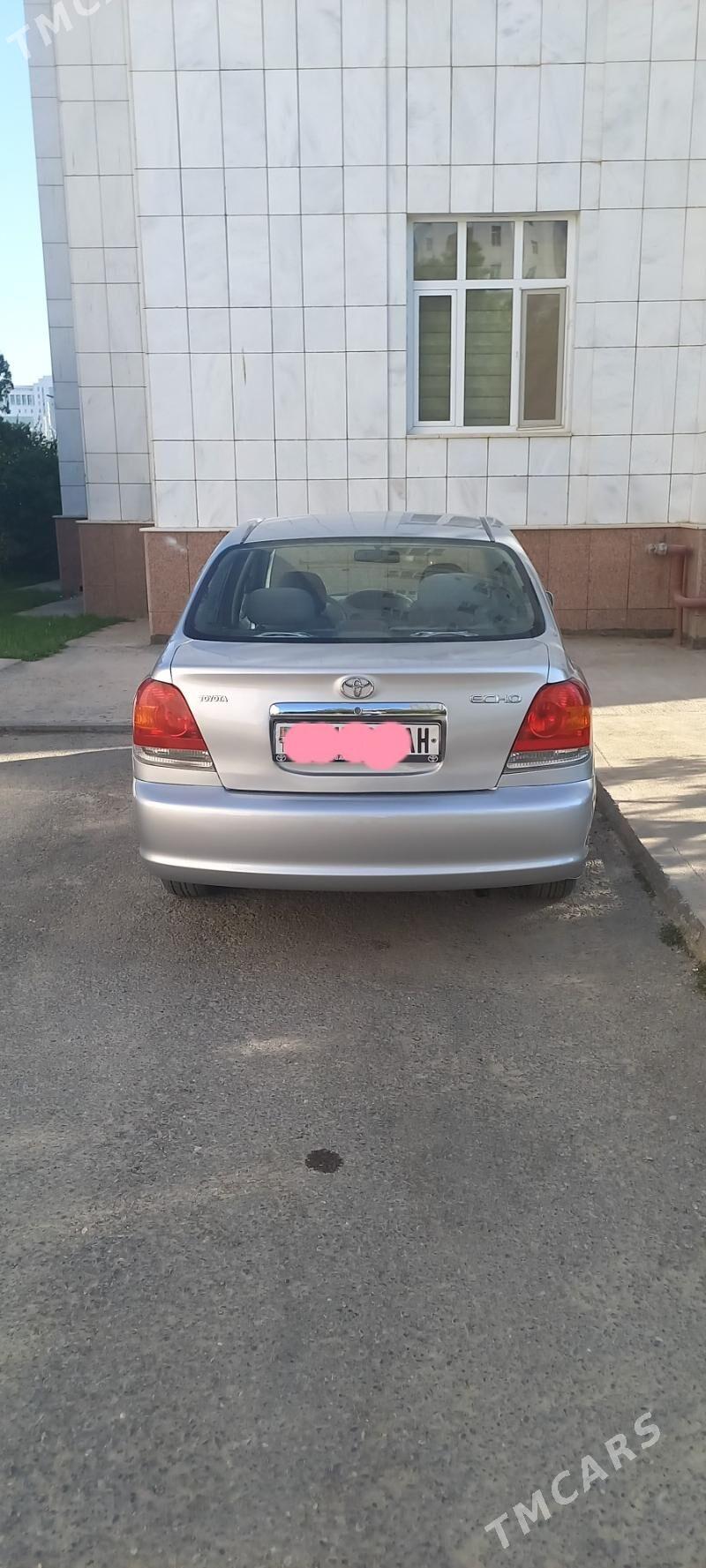 Toyota Echo 2002 - 79 000 TMT - ул. Подвойского (Битарап Туркменистан шаёлы) - img 3