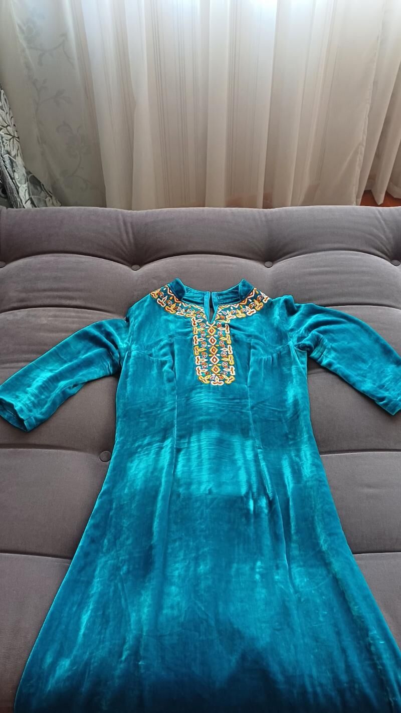 платье бархат - Ашхабад - img 2