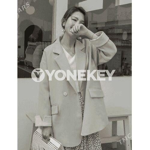 Gyzlar üçin owadan blazer - Мары - img 3