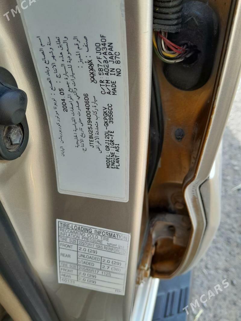 Toyota Land Cruiser Prado 2004 - 360 000 TMT - Бузмеин - img 9