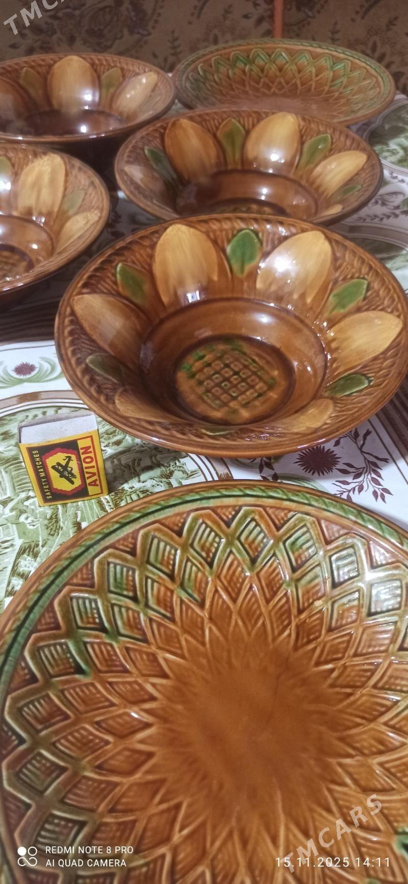 посуда, тарелки, керамика - Ёлётен - img 2
