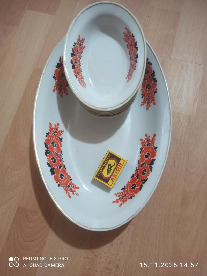 тарелки,бокальчики,хрусталь - Ýolöten - img 7