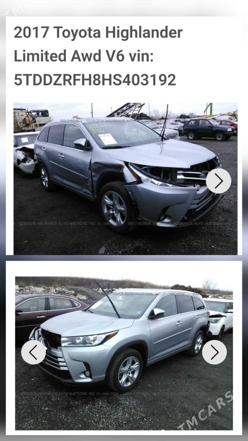 Toyota Highlander 2017 - 445 000 TMT - Aşgabat - img 10
