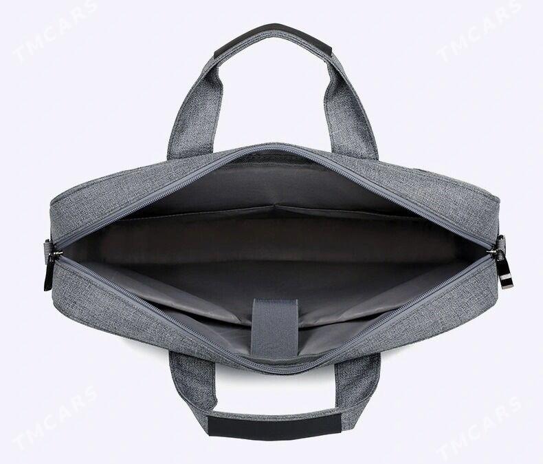 Сумка noutbuk üçin sumka 15,6" model 1053 - gara - Aşgabat - img 5