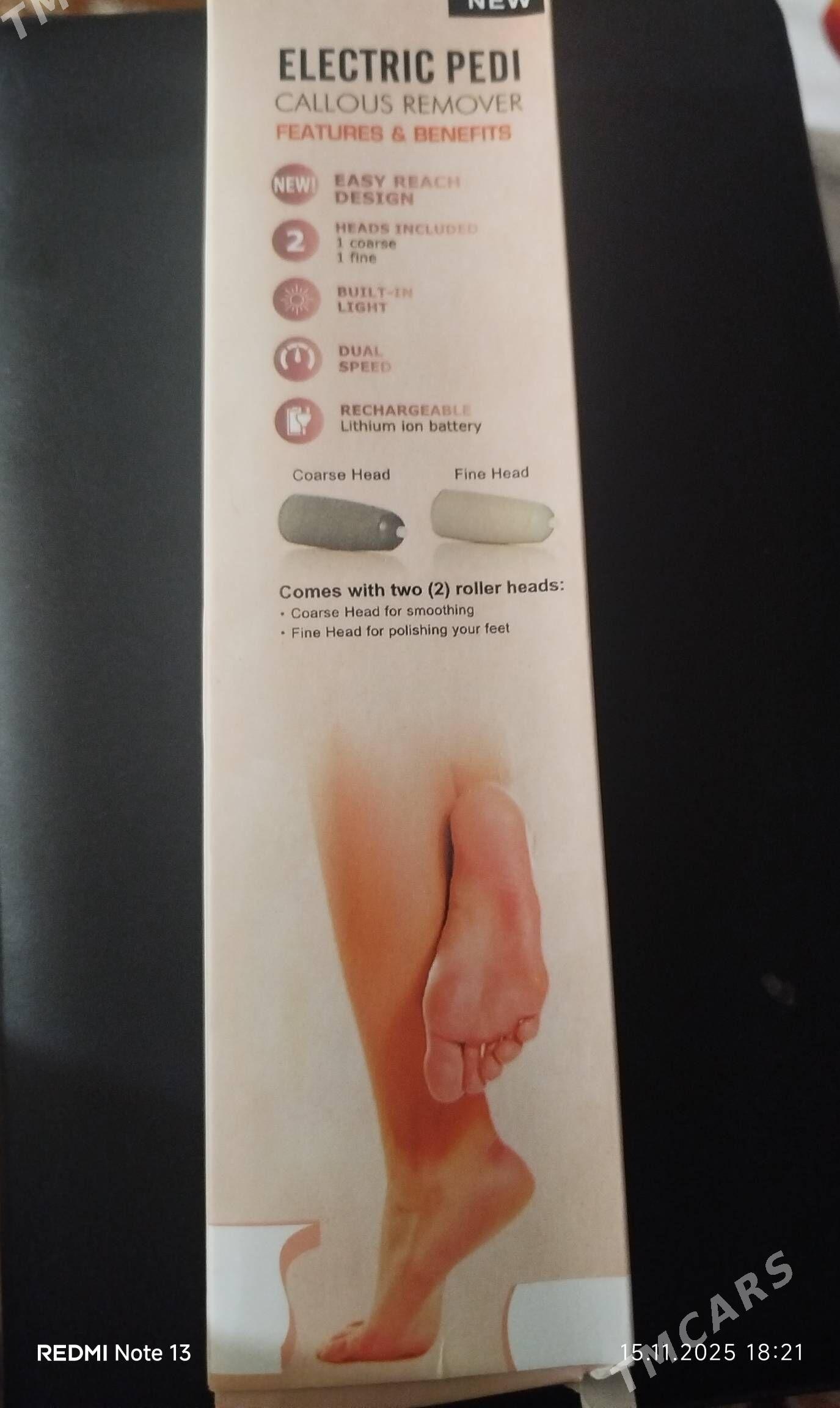 Электрическая пилка для ног - Türkmenabat - img 3