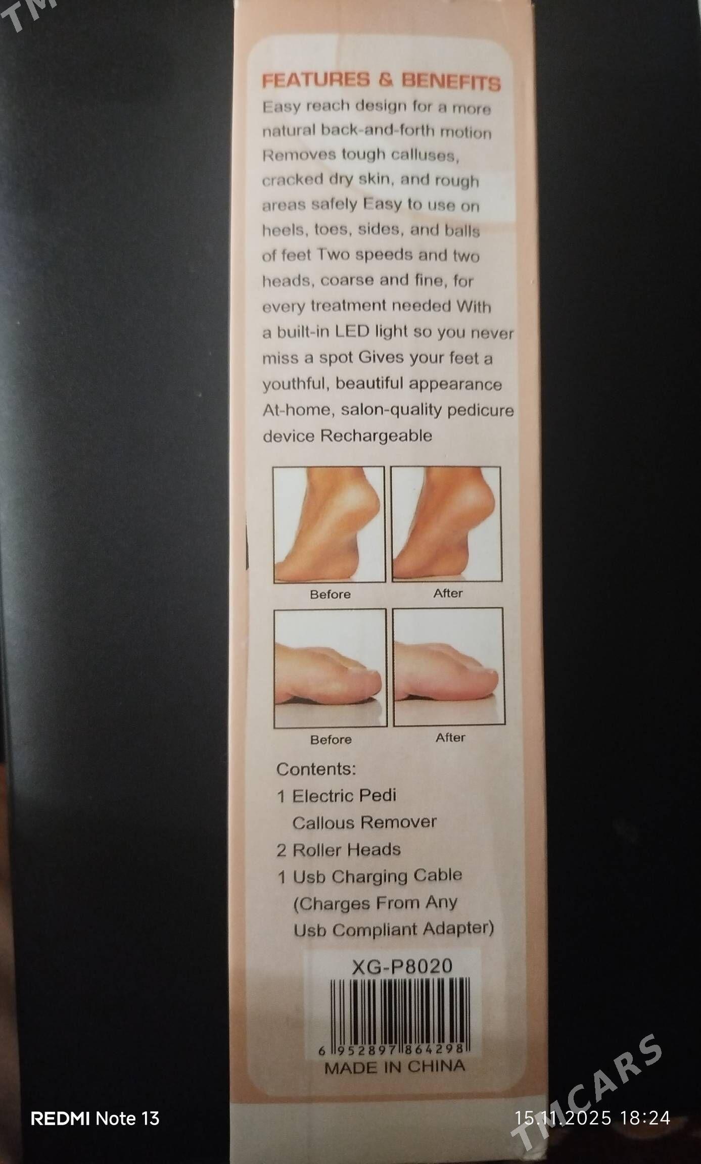 Электрическая пилка для ног - Türkmenabat - img 4