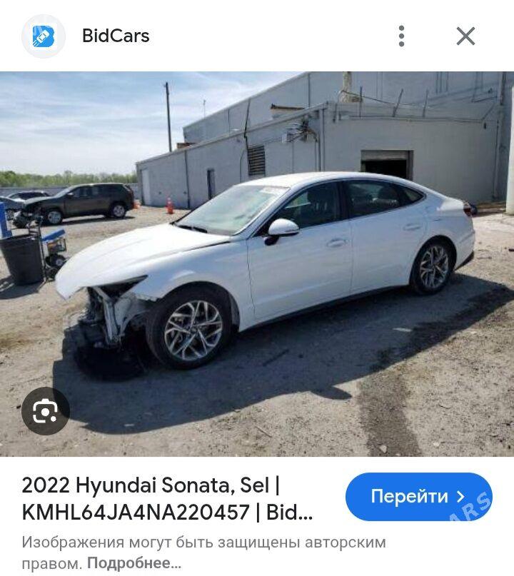 Hyundai Sonata 2022 - 290 000 TMT - Büzmeýin - img 9