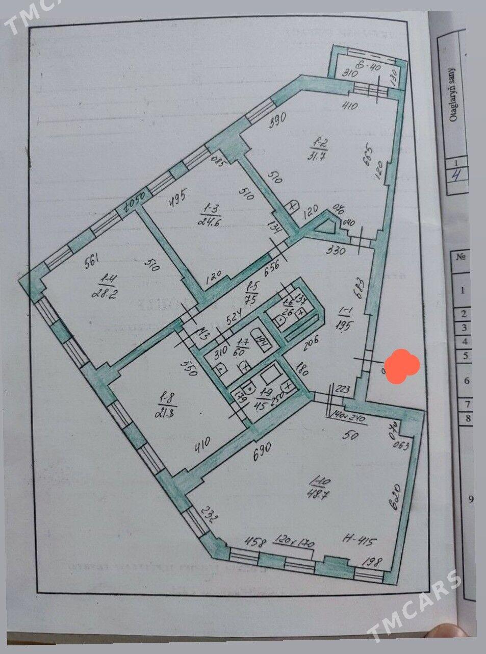 Elitka Nebit gaz 4 Kom 210m - Нефтегаз (ул. Андалиб-Юбилейная) - img 2