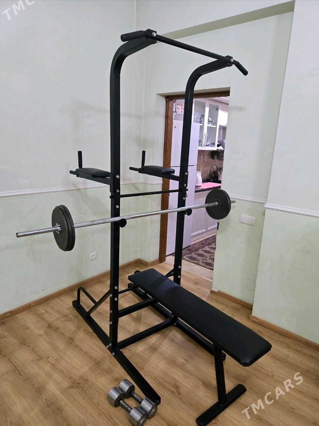 Турник штанга лежак гантели - 1 мкр - img 1