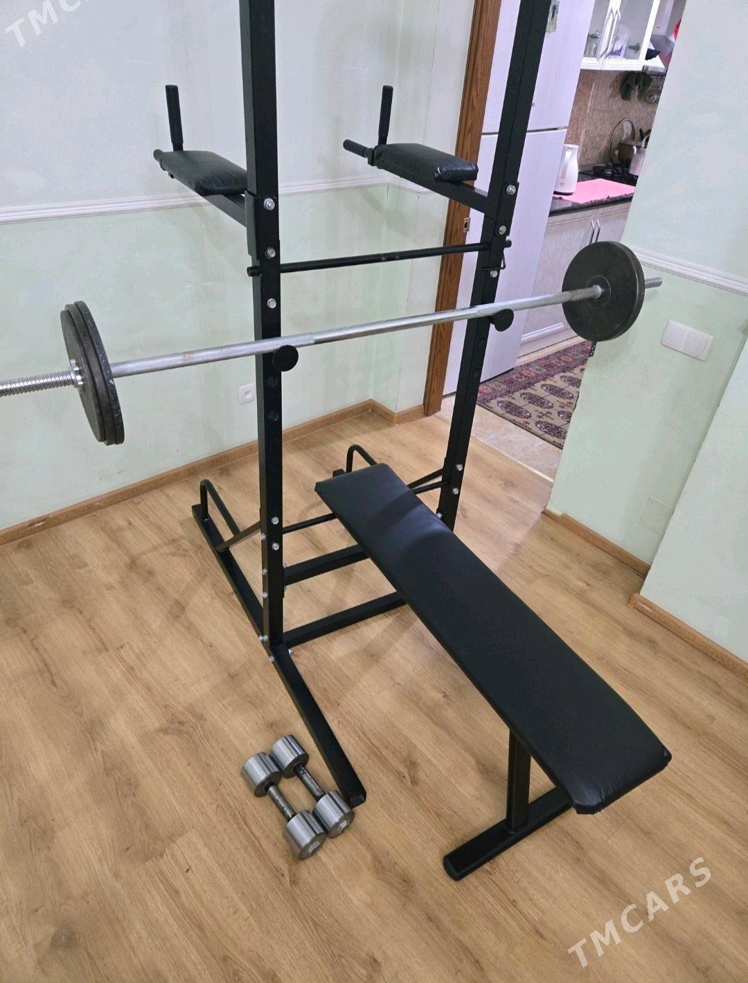 Турник штанга лежак гантели - 1 мкр - img 2