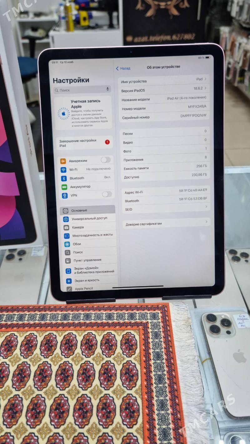 Ipad air4 256gb - Aşgabat - img 5
