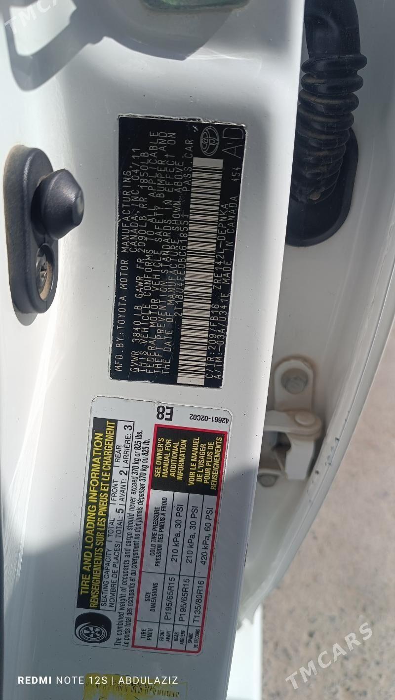 Toyota Corolla 2011 - 180 000 TMT - Ашхабад - img 5