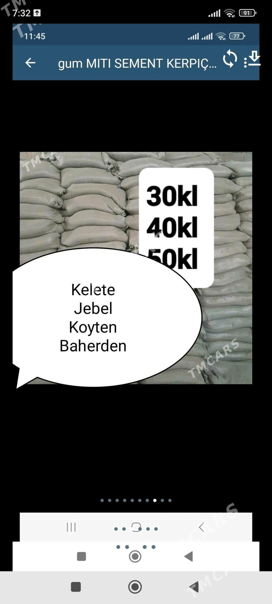 HALTALY ELENEN YANAN ДЕРС MITI SEMENT KERPIÇ GUM PULPA GRAWY MYTY SEBEN TOPRAK NALOWKA - Ашхабад - img 10