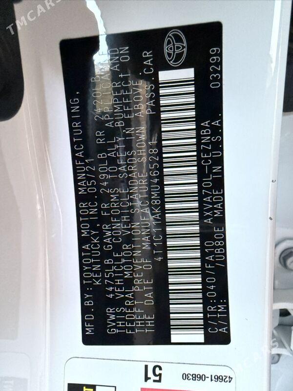 Toyota Camry 2021 - 375 000 TMT - Мары - img 6