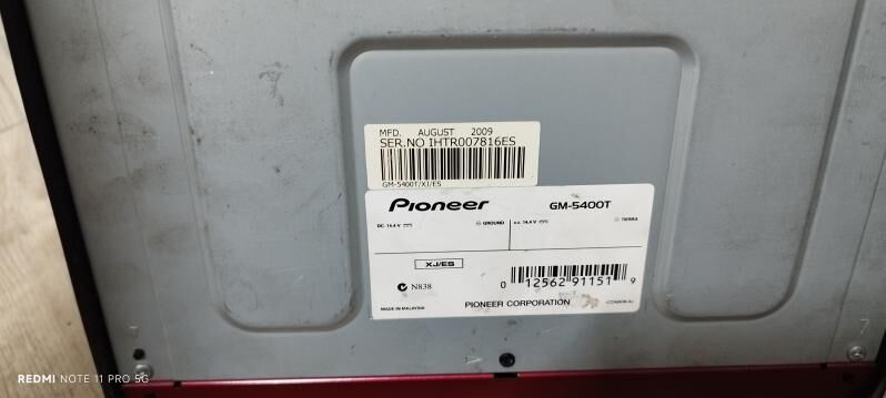 Pioneer Usulitel  GM-5400T 1 900 TMT - Балканабат - img 4