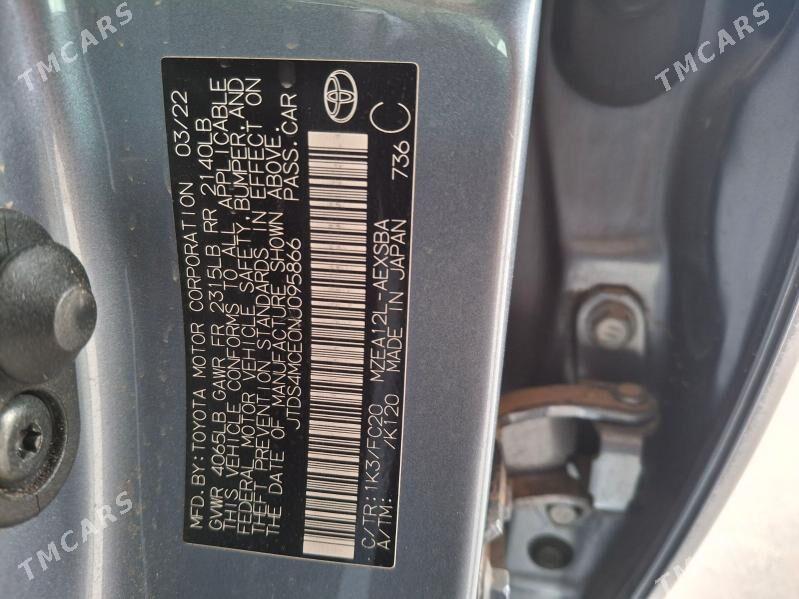 Toyota Corolla 2022 - 190 000 TMT - Мары - img 4