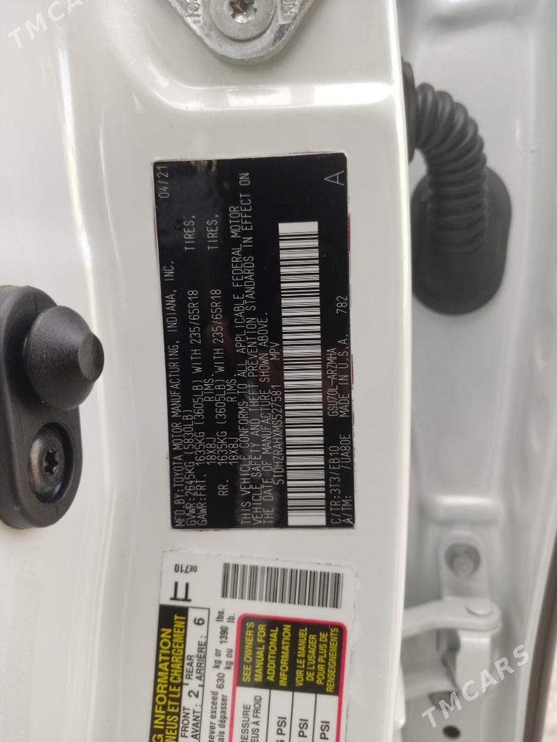 Toyota Highlander 2021 - 497 777 TMT - Мары - img 5