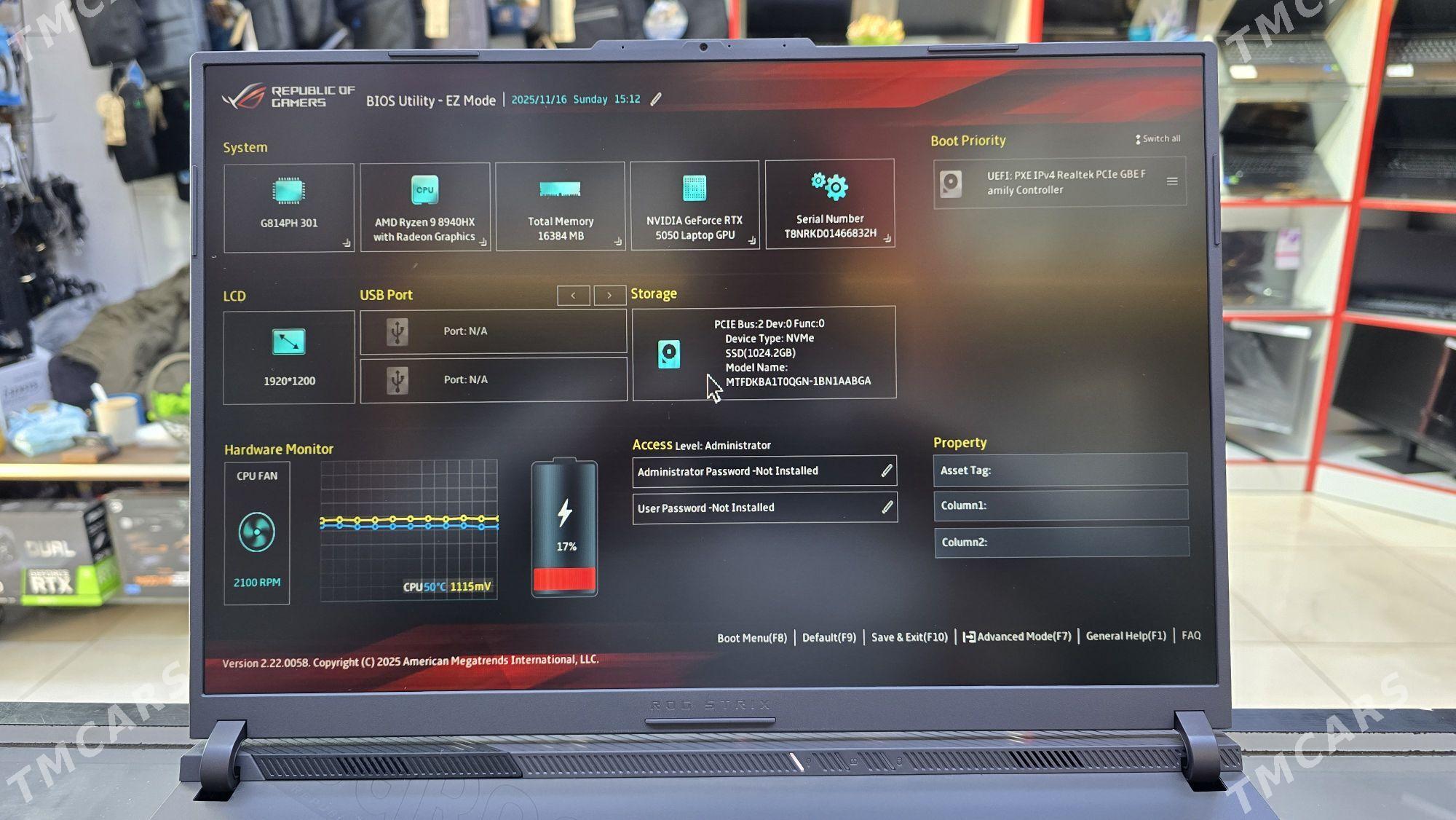 ASUS ROG RTX5050 8GB - Ашхабад - img 8